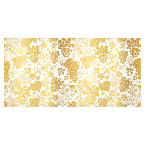 Gold grape pattern Tablecloth