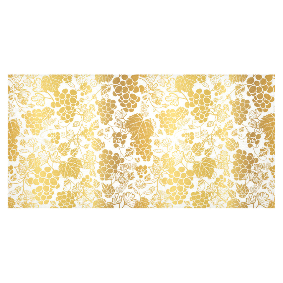 Gold grape pattern Tablecloth