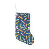 Surfboard Pattern Print Design 01 Christmas Stocking