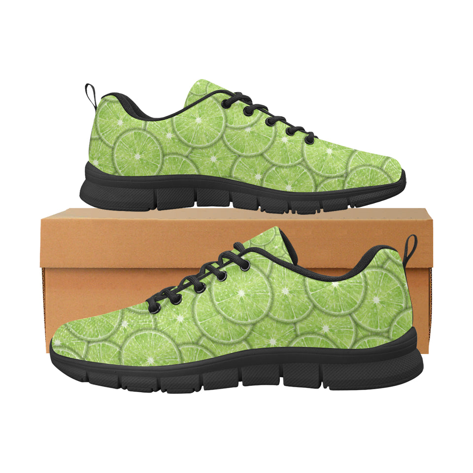 Slices of Lime pattern Women's Sneaker Shoes