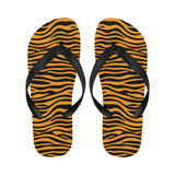 Bengal tigers skin print pattern background Unisex Flip Flops