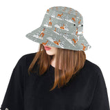 Beautiful deers Winter Christmas Unisex Bucket Hat