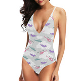 Helicopter plane pattern Women's One-Piece Swimsuit