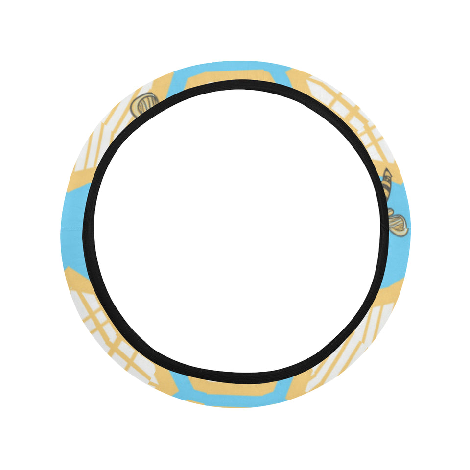 Bee honeycomb pattern Car Steering Wheel Cover