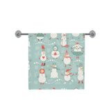 Cute snowman pattern Bath Towel