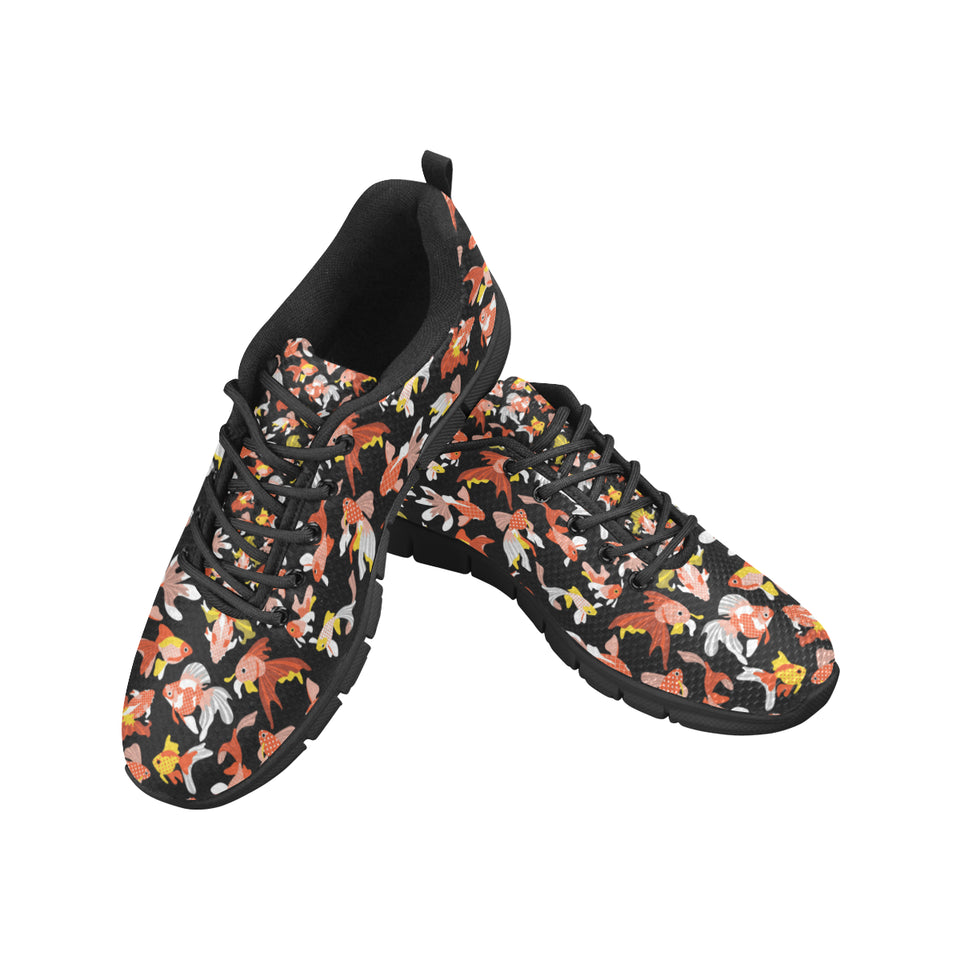 Goldfish Pattern Print Design 03 Women's Sneaker Shoes