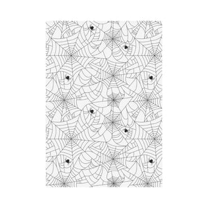 Spider web cobweb pattern white background House Flag Garden Flag