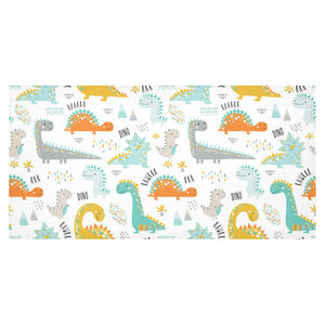 Cute funny kids dinosaurs pattern Tablecloth