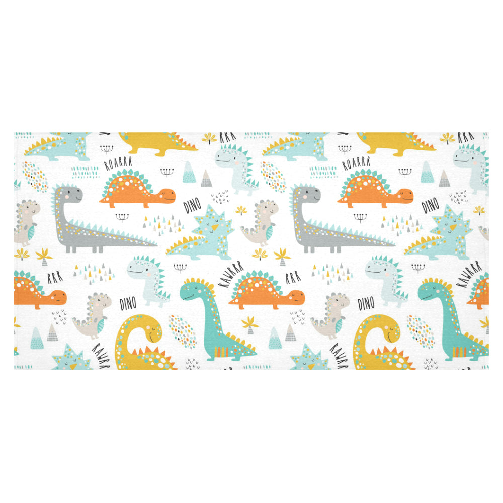 Cute funny kids dinosaurs pattern Tablecloth