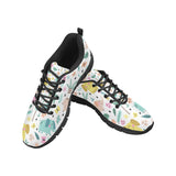 Cute elephants palm tree flower butterfly pattern Men's Sneaker Shoes