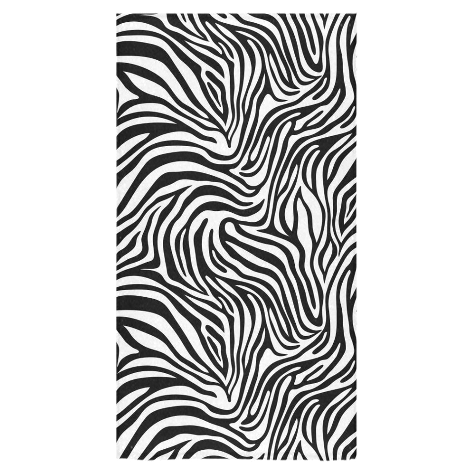 Zebra skin pattern Bath Towel