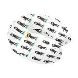 Cute ninja katana sword pattern U-Shaped Travel Neck Pillow
