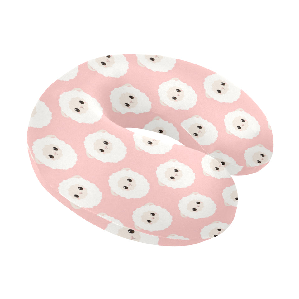 Cute sheep pattern U-Shaped Travel Neck Pillow