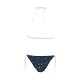 space pattern with planets, comets, constellations Sexy Bikinis Two-Piece Swimsuits