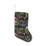 Dragons flower pattern Christmas Stocking