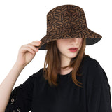 coffee bean pattern Unisex Bucket Hat