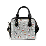 Cute Penguin christmas pattern Shoulder Handbag