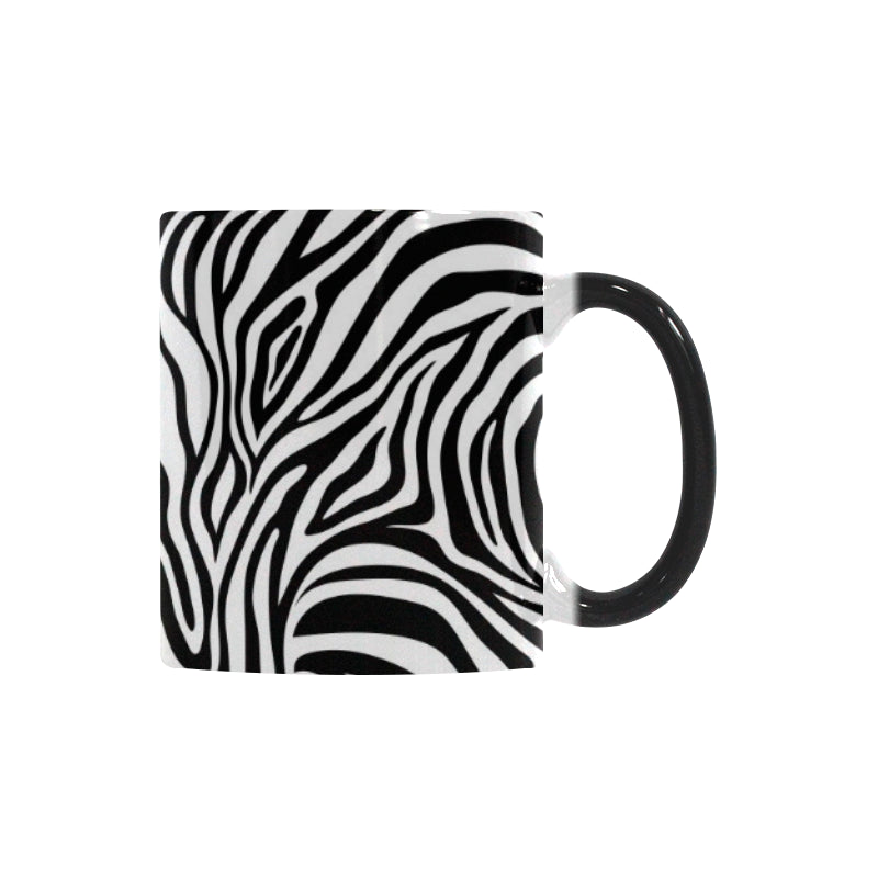 Zebra skin pattern Morphing Mug Heat Changing Mug