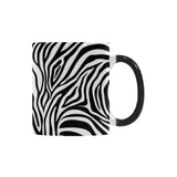 Zebra skin pattern Morphing Mug Heat Changing Mug