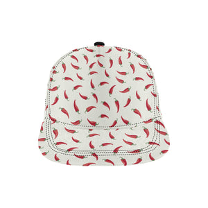 Chili peppers pattern All Over Print Snapback Cap