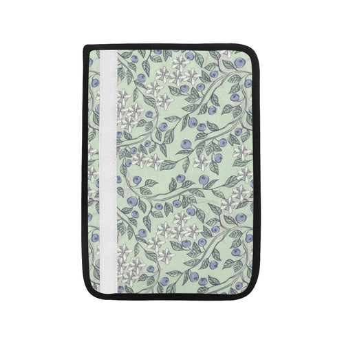 hand drawn blueberry pattern Car Seat Belt Cover