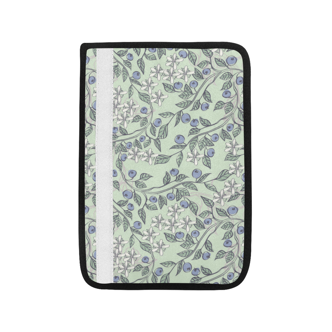 hand drawn blueberry pattern Car Seat Belt Cover
