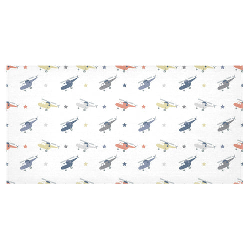 Cute helicopter star pattern Tablecloth