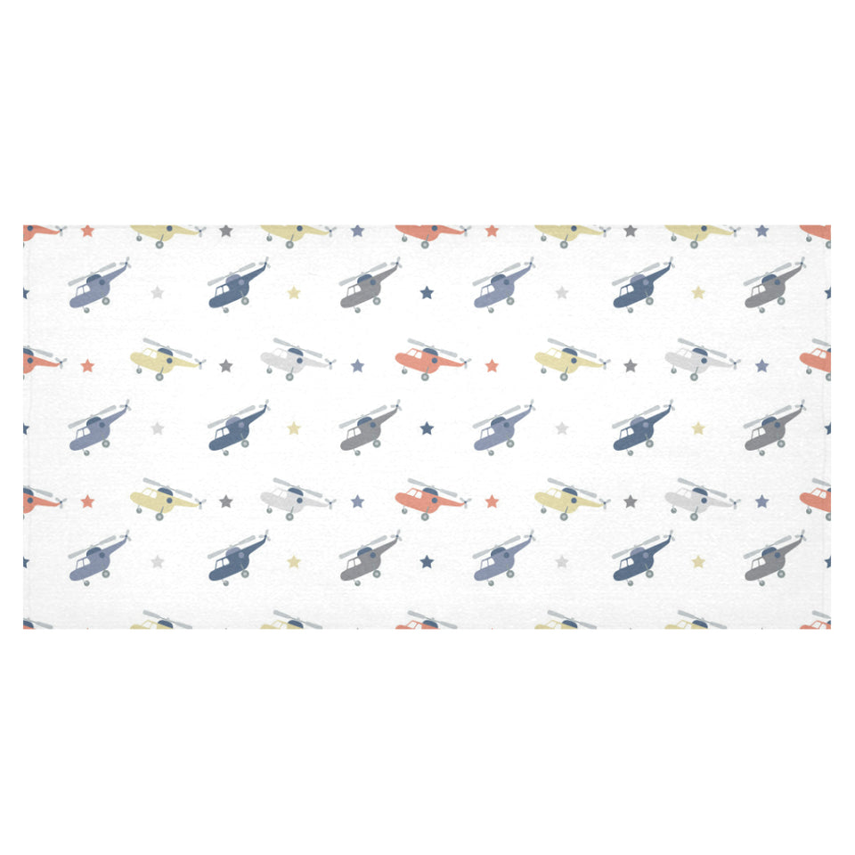Cute helicopter star pattern Tablecloth