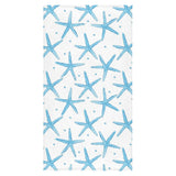 Watercolor starfish pattern Bath Towel