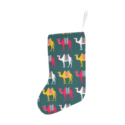 Camel pattern Christmas Stocking