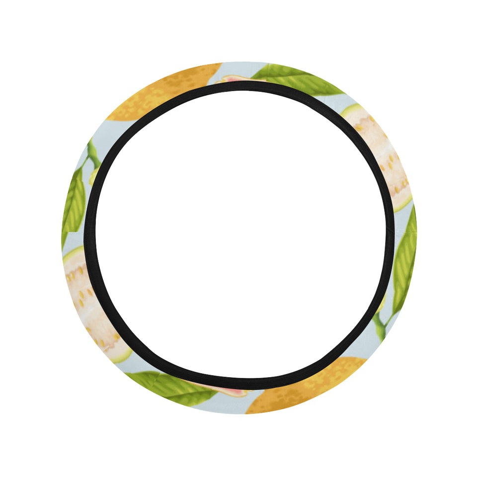 Guava design pattern Car Steering Wheel Cover