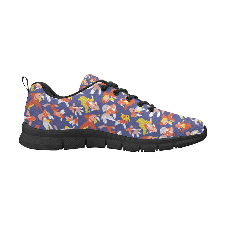 Goldfish Pattern Print Design 04 Women's Sneaker Shoes
