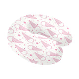 Hand drawn ice cream pattern U-Shaped Travel Neck Pillow