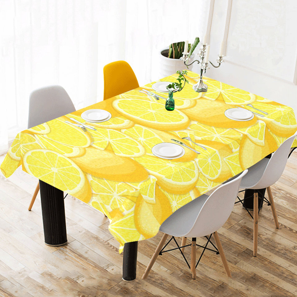 lemon pattern Tablecloth