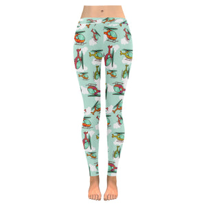 Helicopter design pattern Women's Legging Fulfilled In US