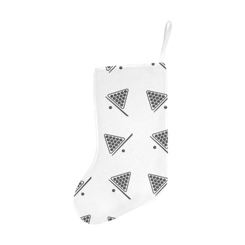 Billiard Ball Pattern Print Design 03 Christmas Stocking
