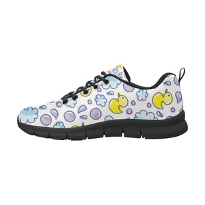Duck Toy Pattern Print Design 01 Men's Breathable Sneakers ( Model 055)