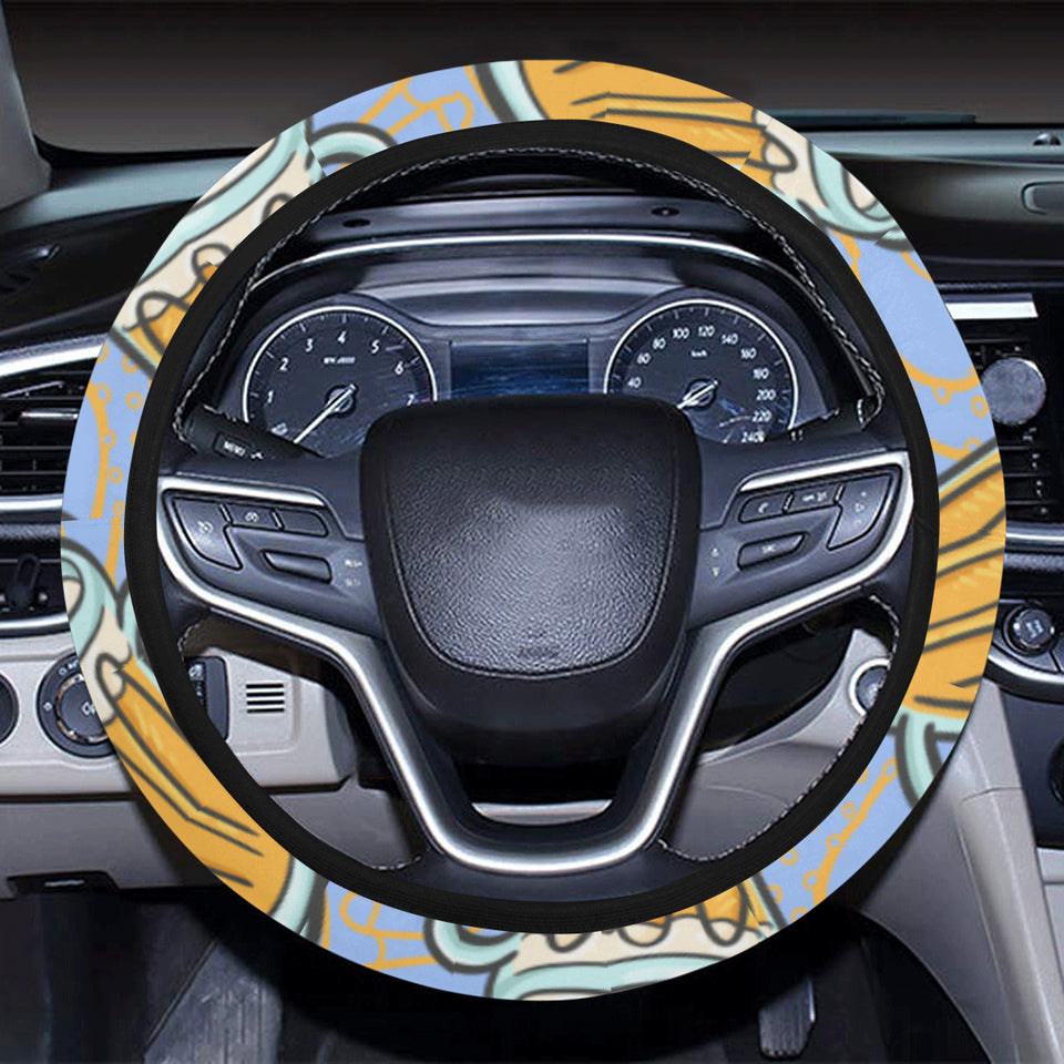Beer pattern Car Steering Wheel Cover