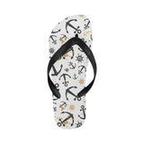 Anchors Rudders pattern Unisex Flip Flops
