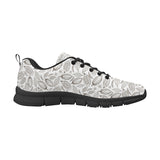 cacao beans leaves pattern Men's Sneaker Shoes