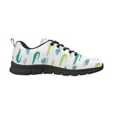 watercolor crocodile pattern Women's Sneaker Shoes
