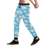 Cute white sea lion seals pattern Unisex Casual Sweatpants