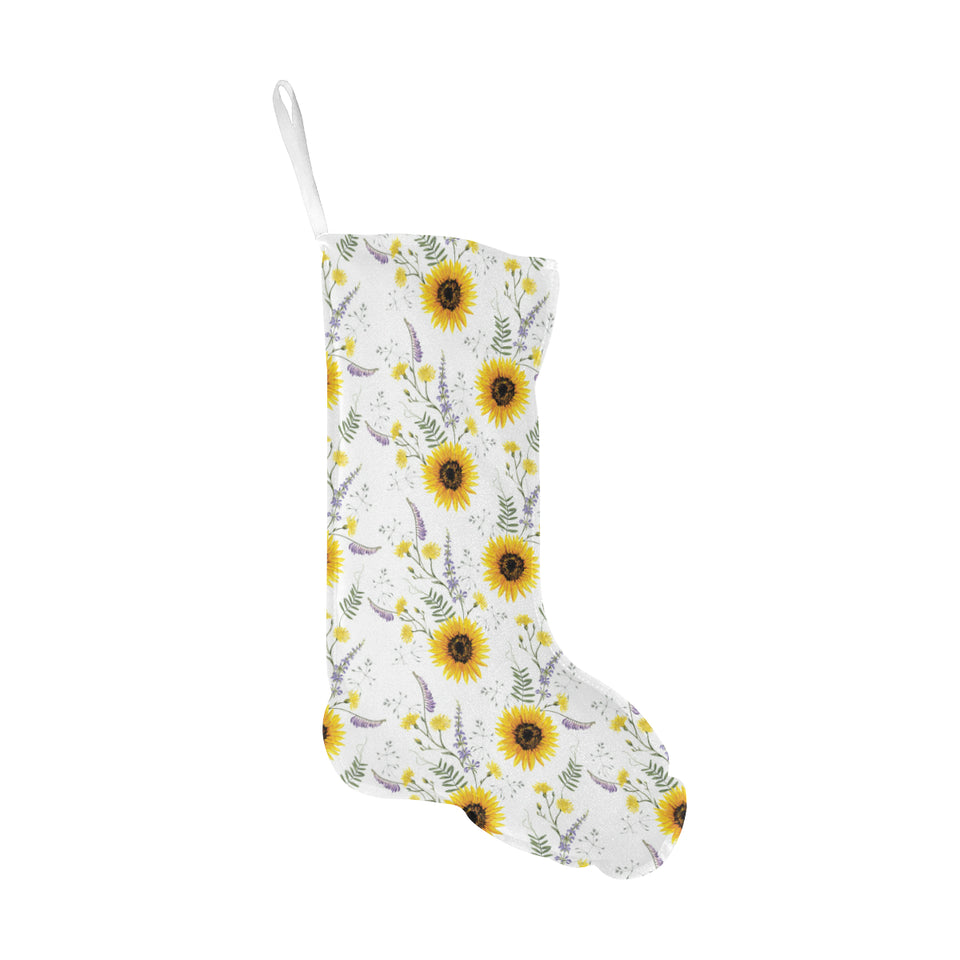 beautiful sunflowers pattern Christmas Stocking