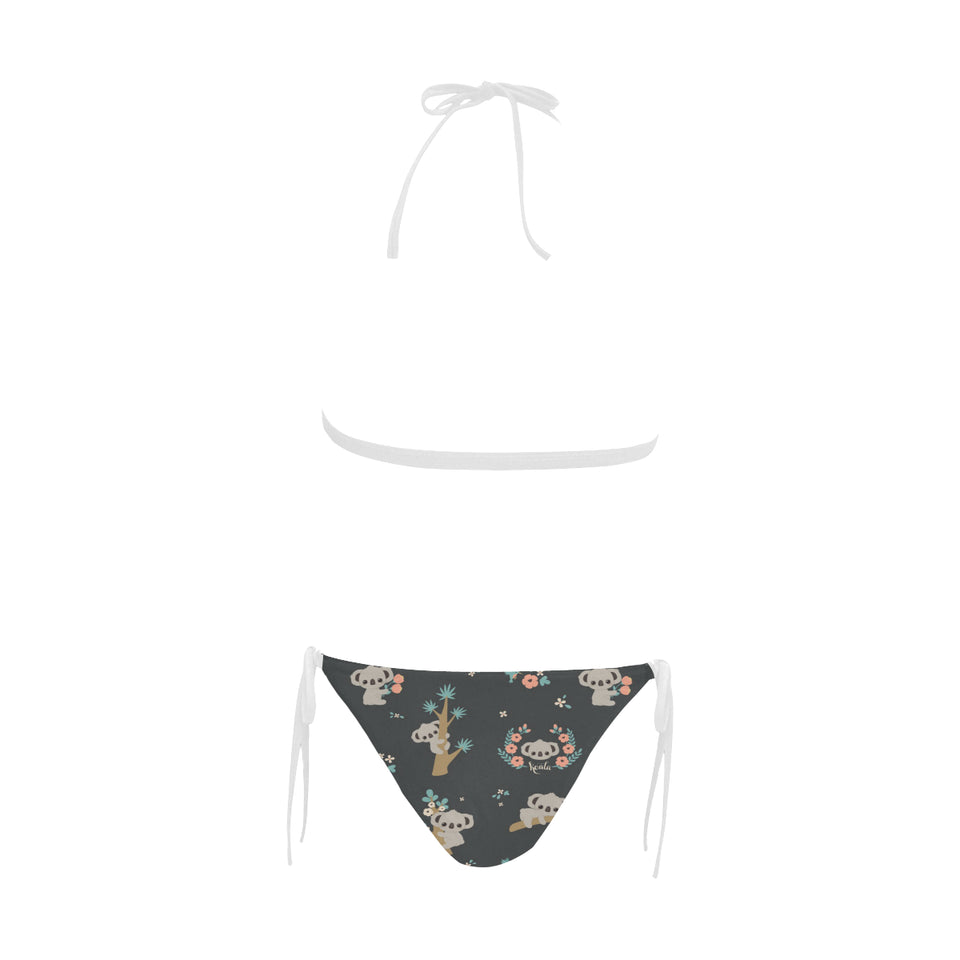 Cute koala pattern Sexy Bikinis Two-Piece Swimsuits