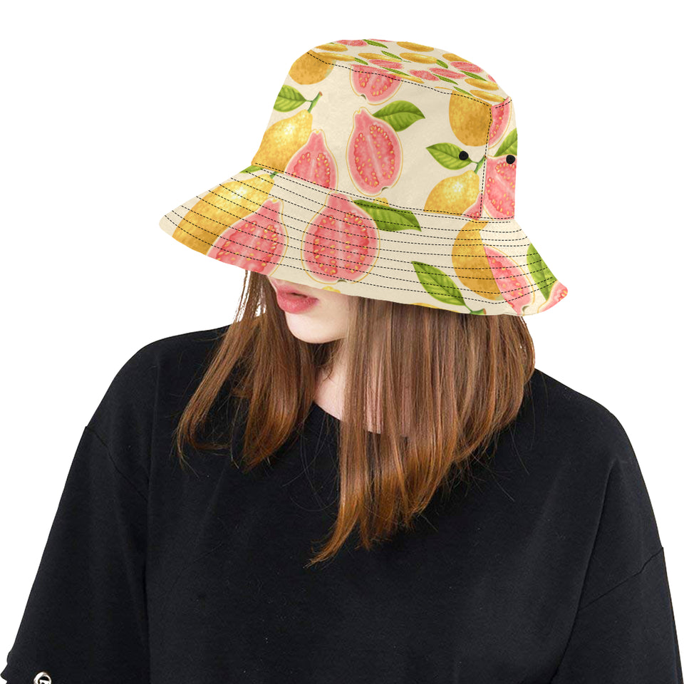 Beautiful guava pattern Unisex Bucket Hat