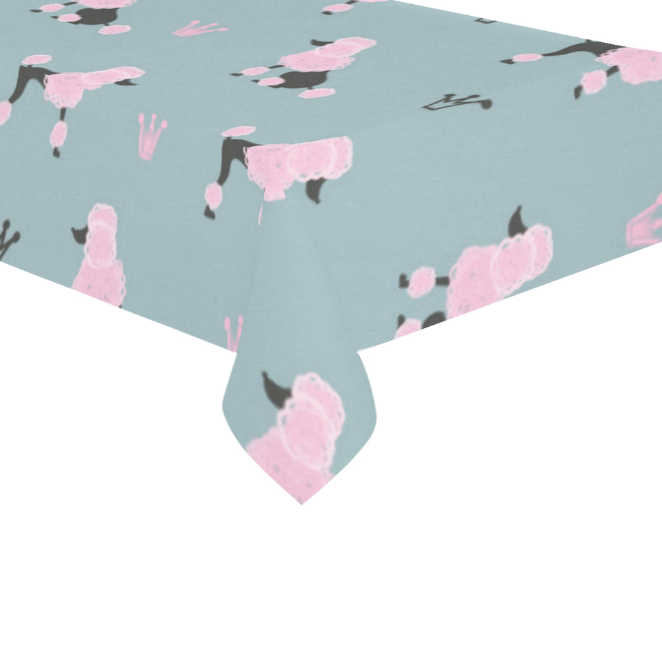 poodle dog pattern Tablecloth