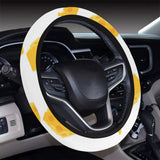 Cheese slice pattern Car Steering Wheel Cover