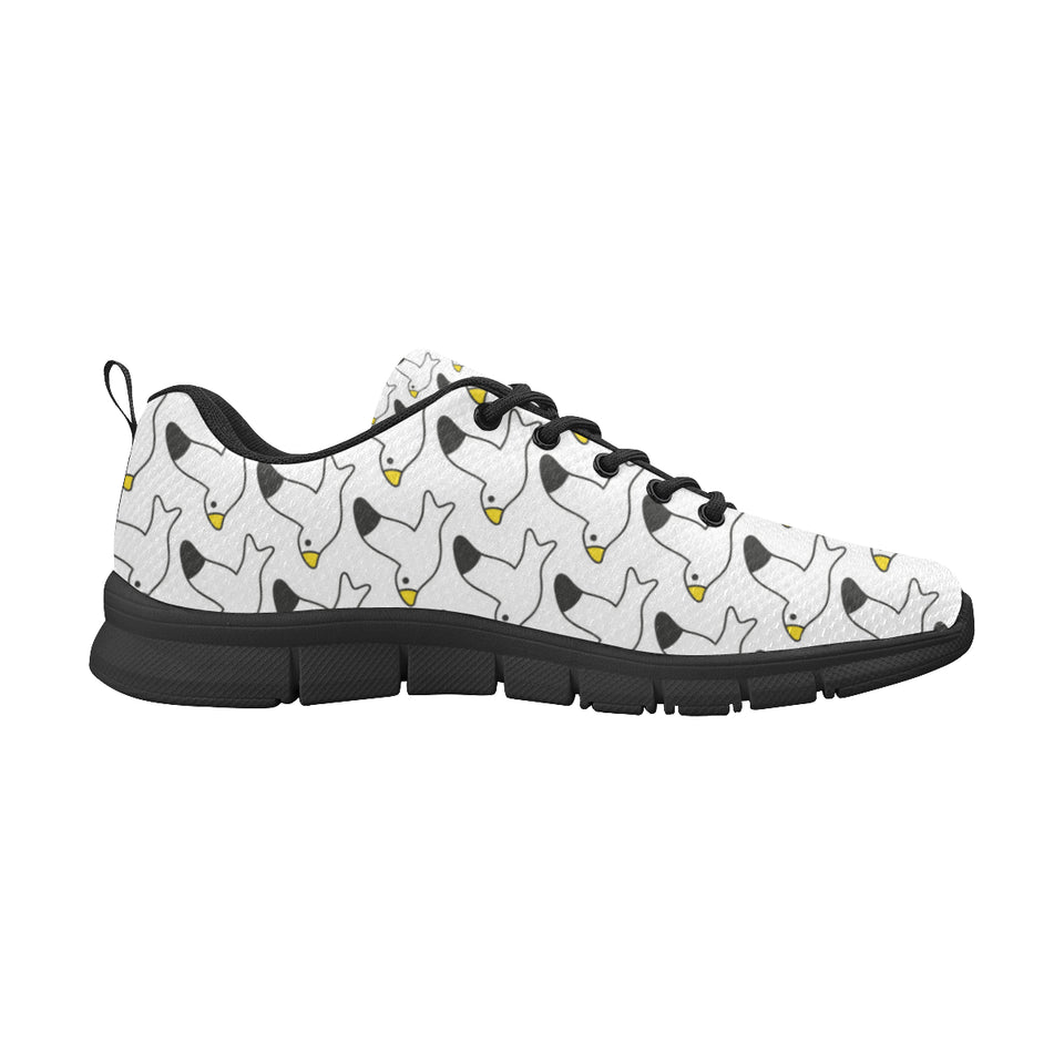 Seagull Pattern Print Design 05 Women's Sneaker Shoes