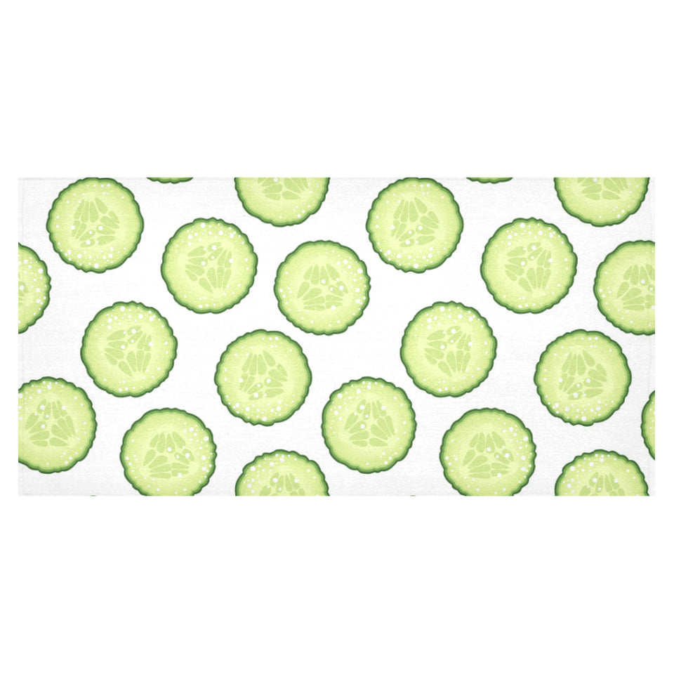 Cucumber slices pattern Tablecloth