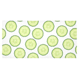 Cucumber slices pattern Tablecloth